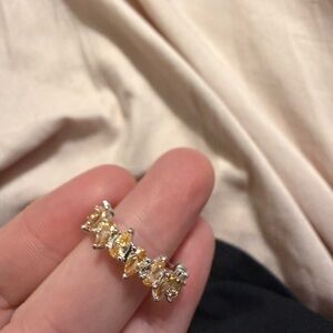 Bomb Party band (name unknown) size 8 rhodium plating